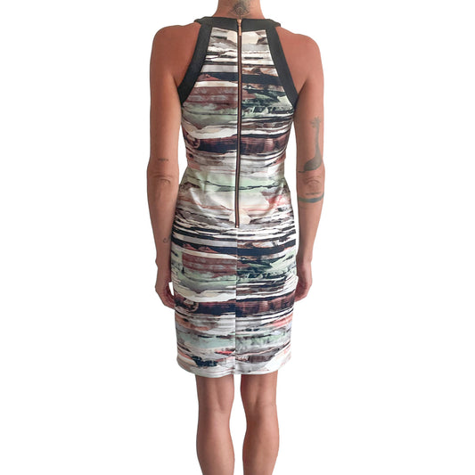 Phase Eight Abstract Patterned Dress