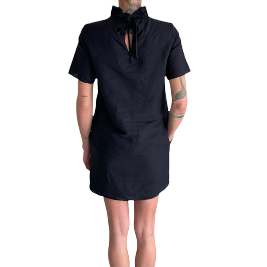COS Short Sleeve Navy Dress
