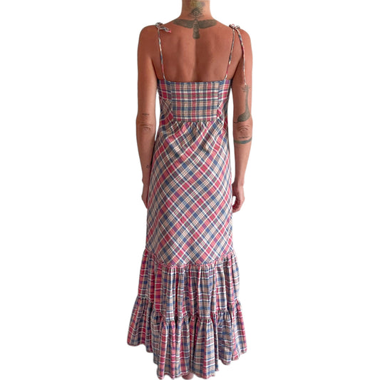 Ralph Lauren Denim & Supply Checked Maxi Dress