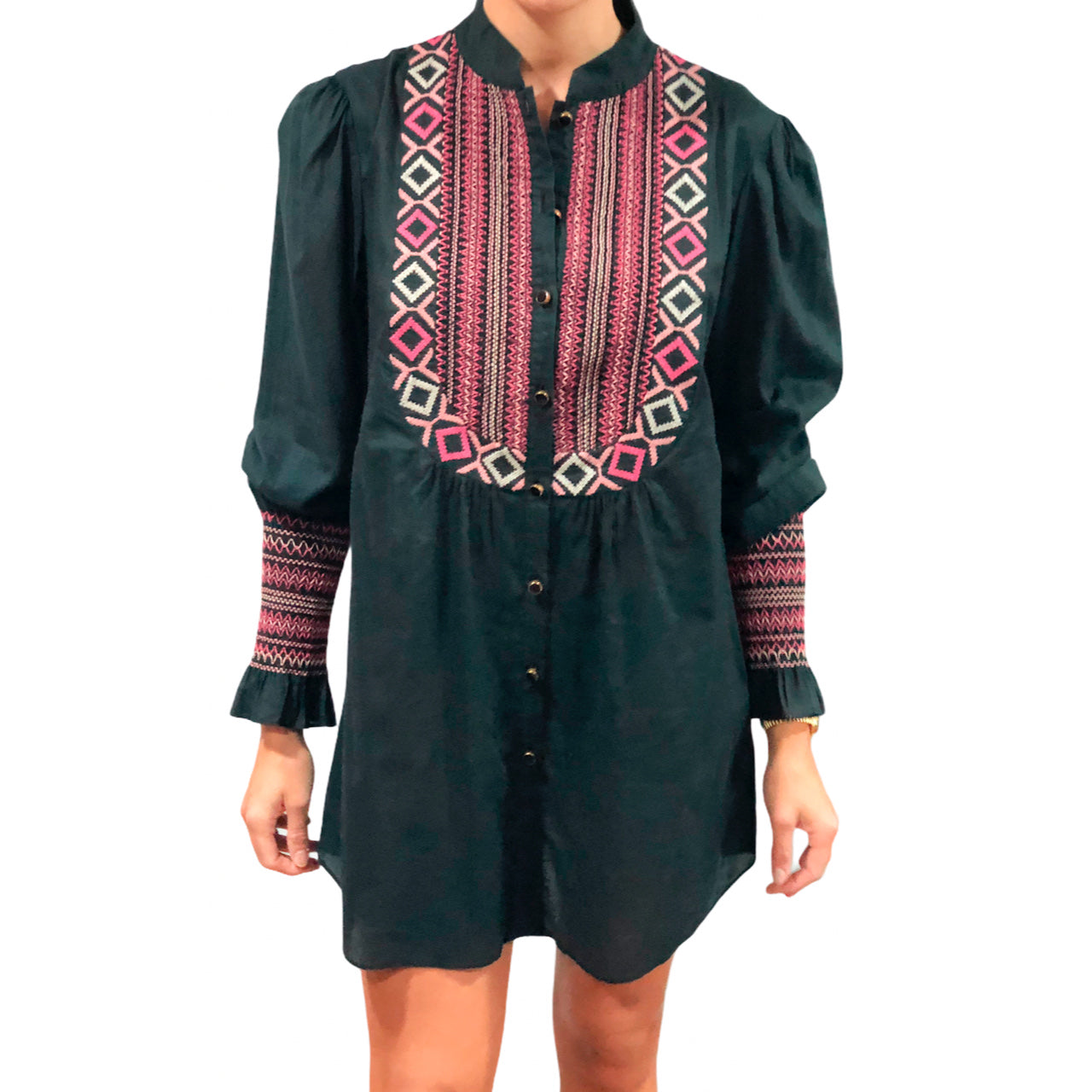 Alice by Temperley Embroidered Long Shirt