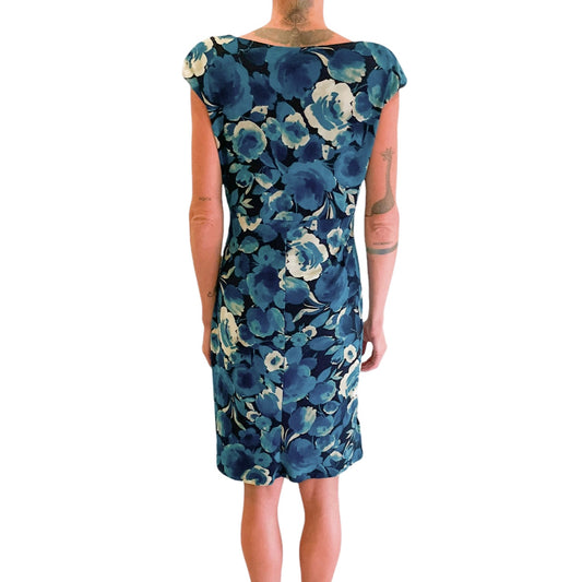 Ralph Lauren Blue Floral Dress