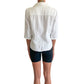 Camisa de lino blanca Burberry