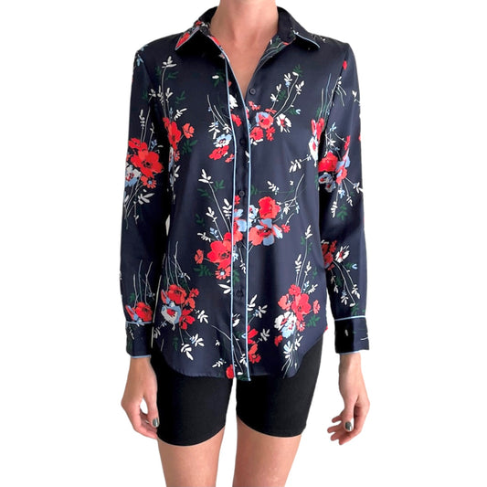 Ralph Lauren Navy Floral Shirt